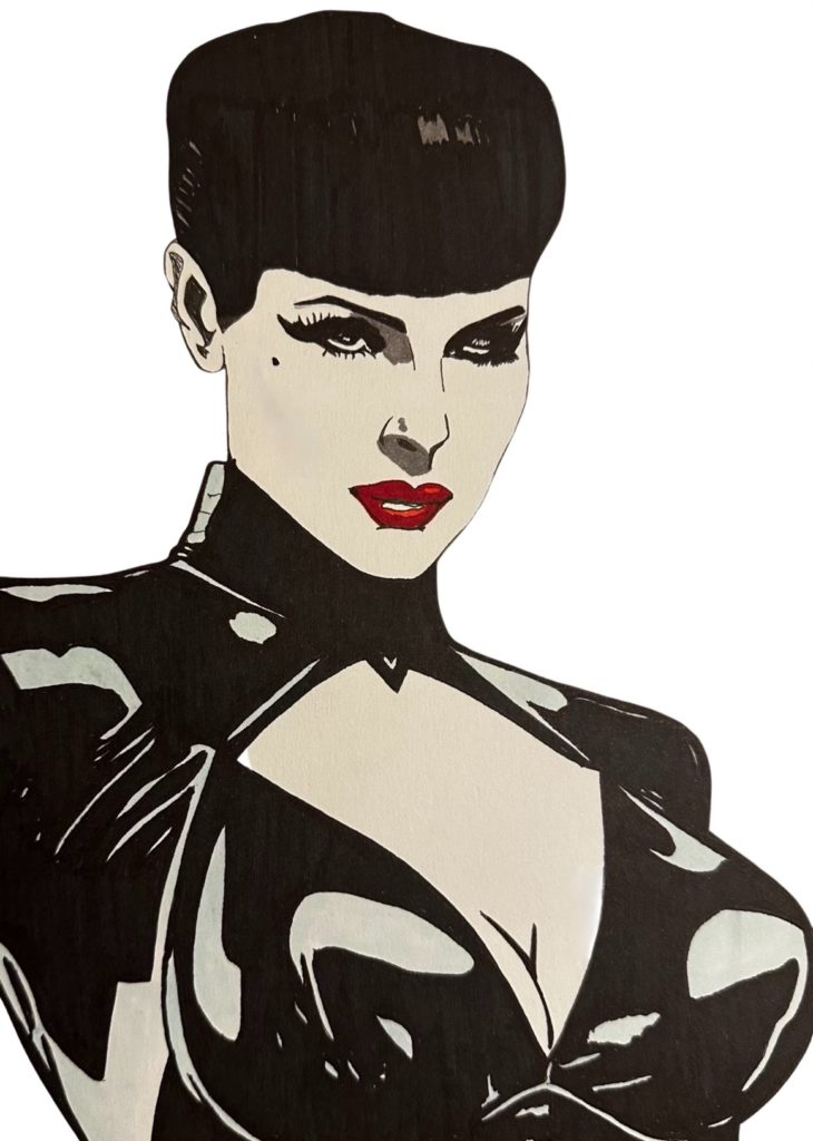 Aeon Flux by artist Rachael Tyrell